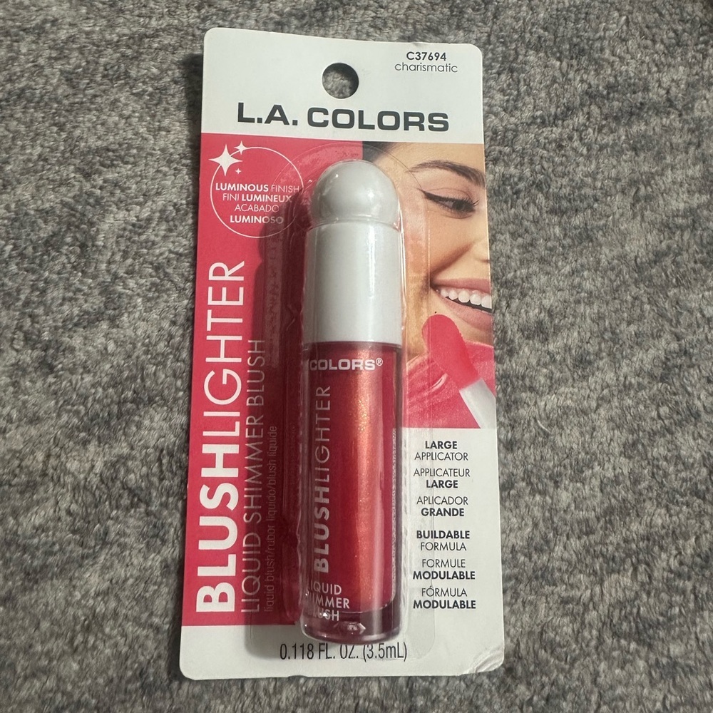 LA Colors Blushlighter Shade Charismatic Luminous Blush Highlighter BNIB